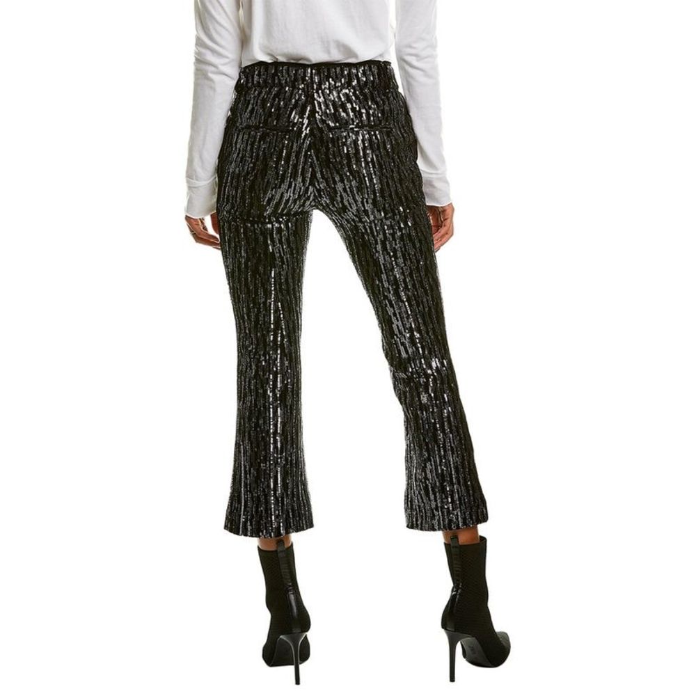 Zadig & Voltaire Womens  Polis Velour Pant, Black - Picture 2 of 3